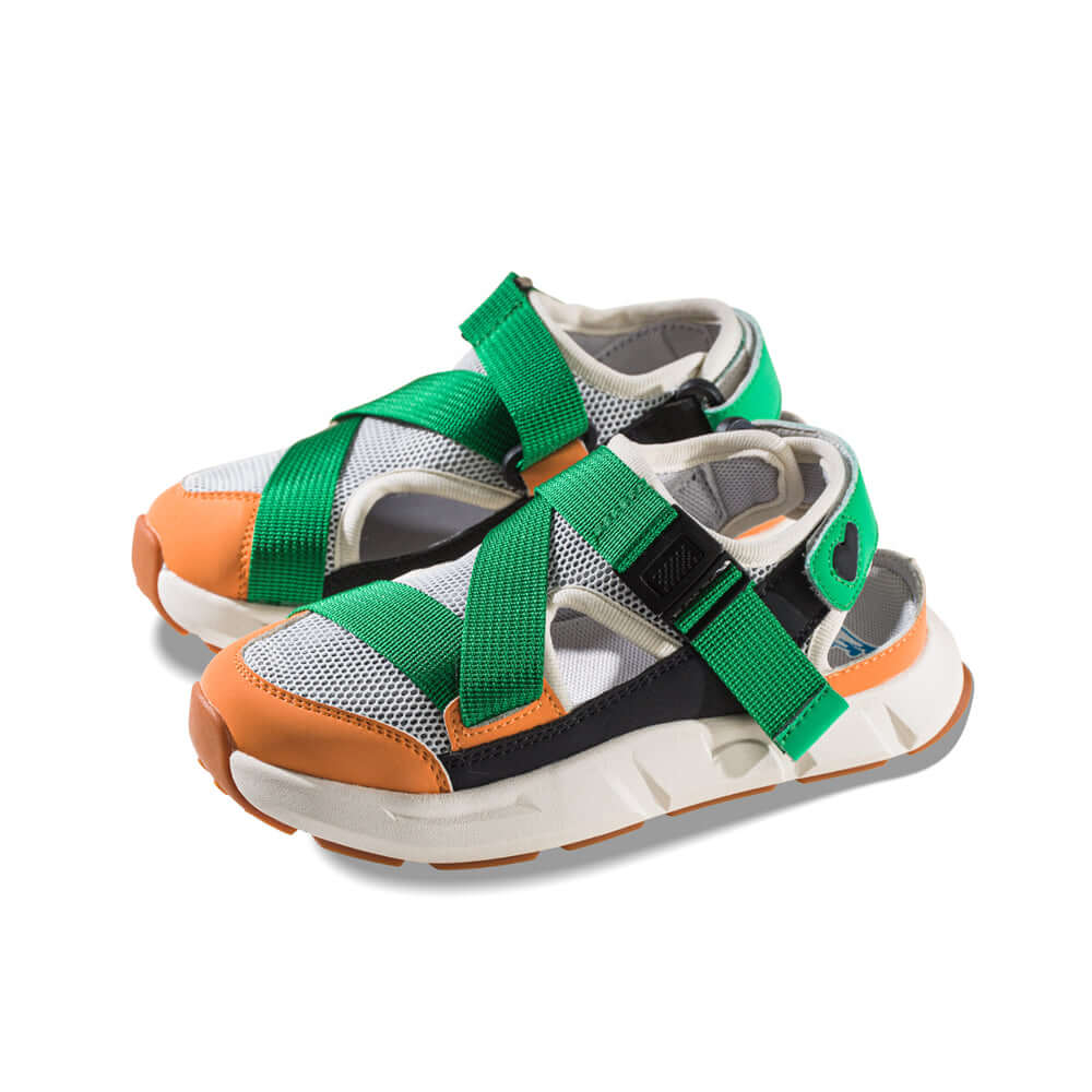 happy strolling soft sole walking shoes all green 2