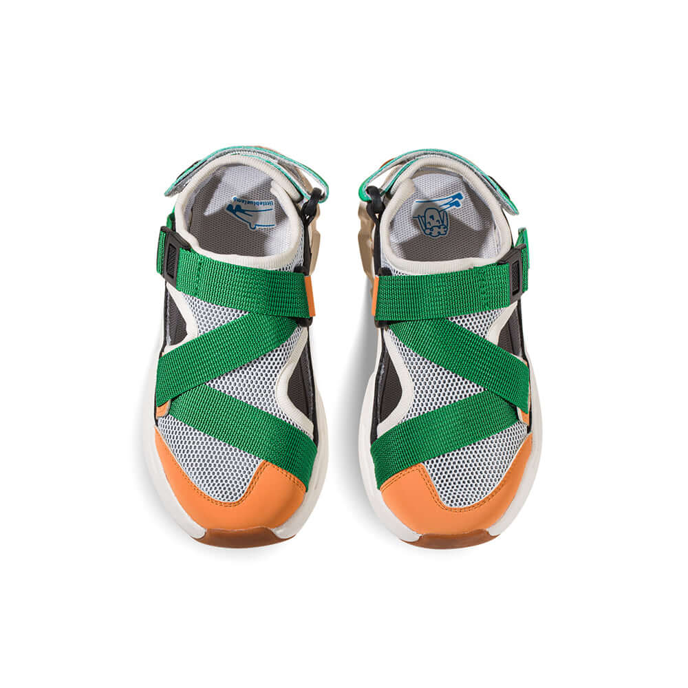 happy strolling soft sole walking shoes all green 4