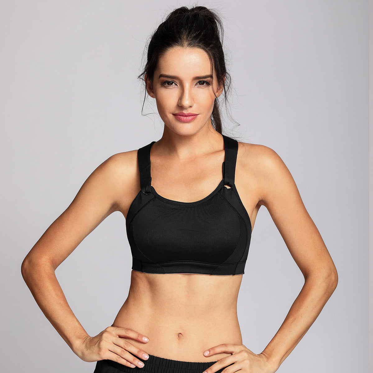 High Impact Lightly Padded Wireless Active Bra