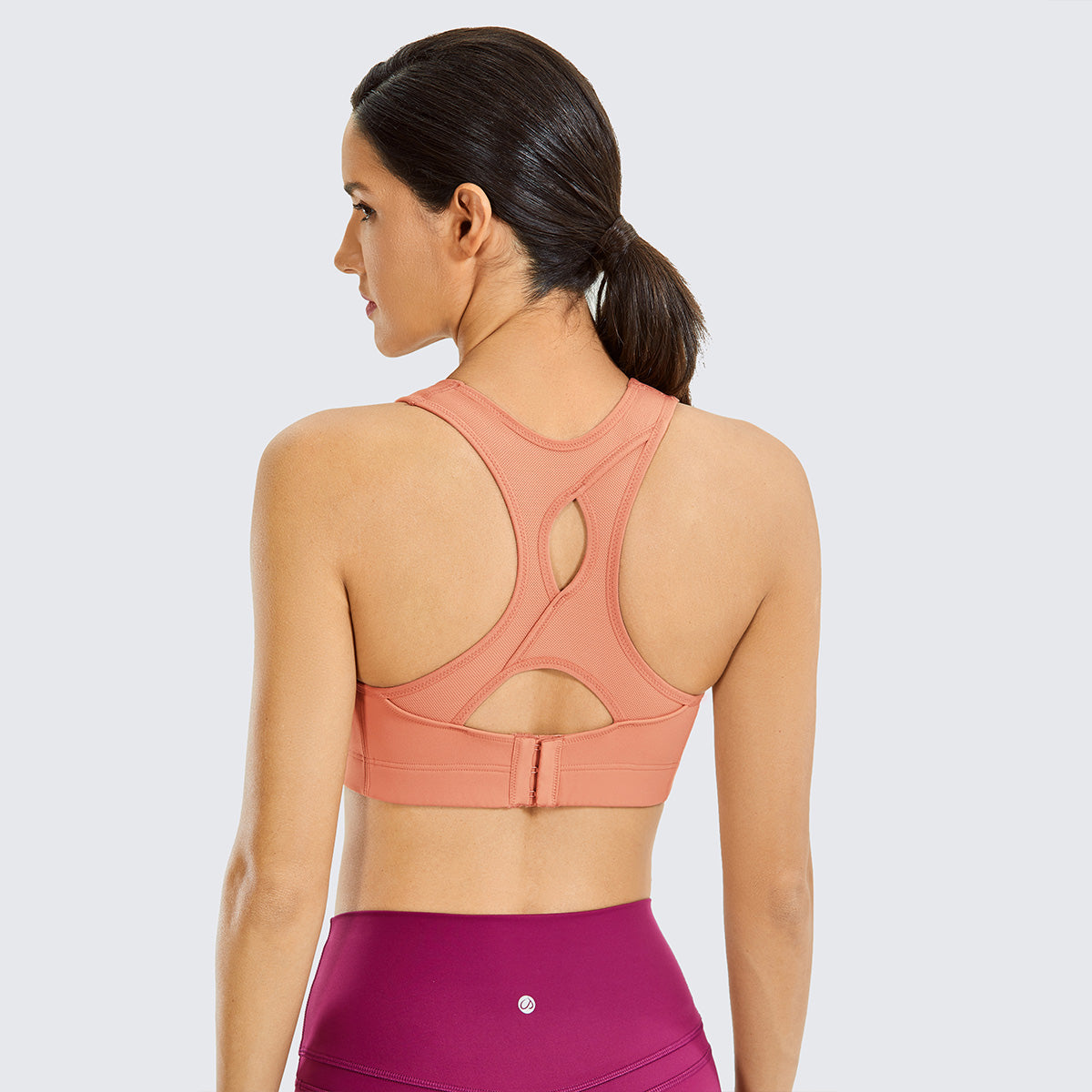 High Impact Lightly Padded Wireless Active Bra