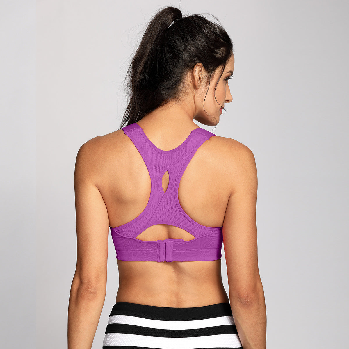 High Impact Lightly Padded Wireless Active Bra