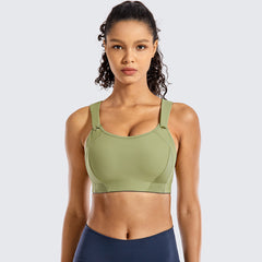 High Impact Lightly Padded Wireless Sports Bra