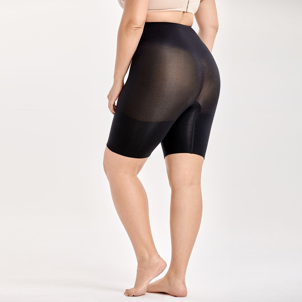 High - Waist Lightweight Tummy Control Thigh Slimmer Shapewear Shorts