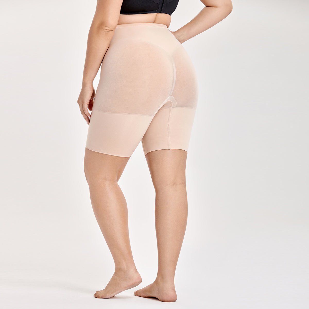 High - Waist Lightweight Tummy Control Thigh Slimmer Shapewear Shorts