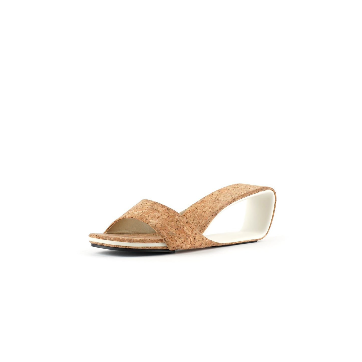 hollow wedge sandals all apricot 2