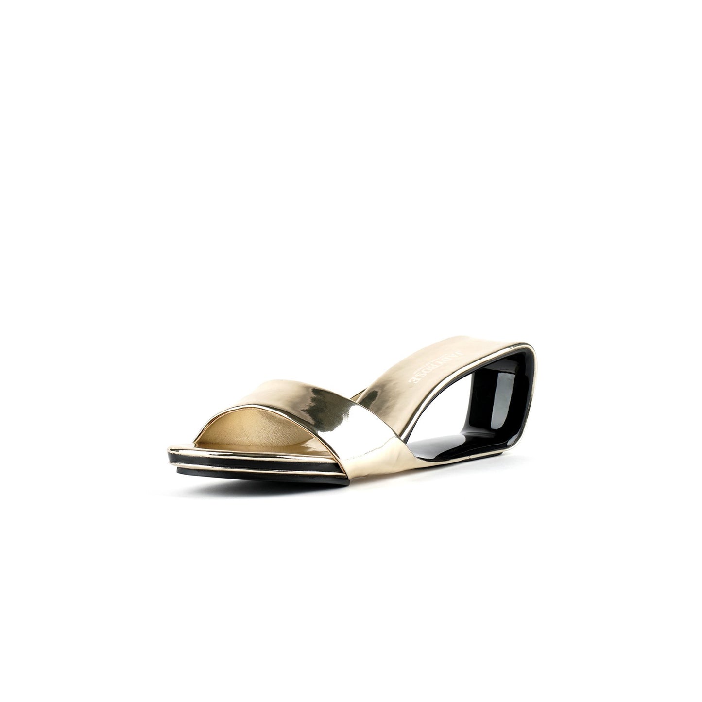 hollow wedge sandals all gold 2