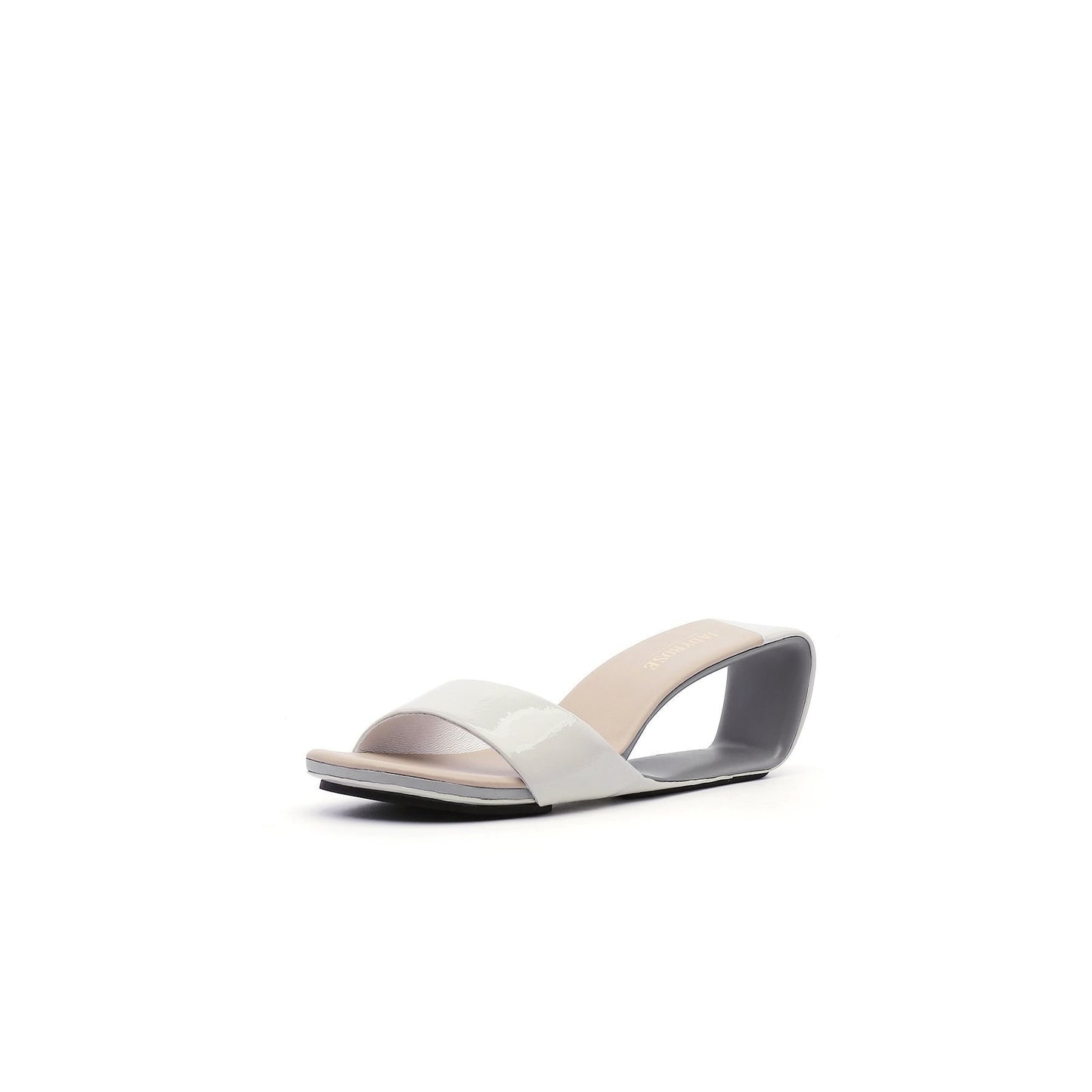 hollow wedge slip on sandals all ash 2