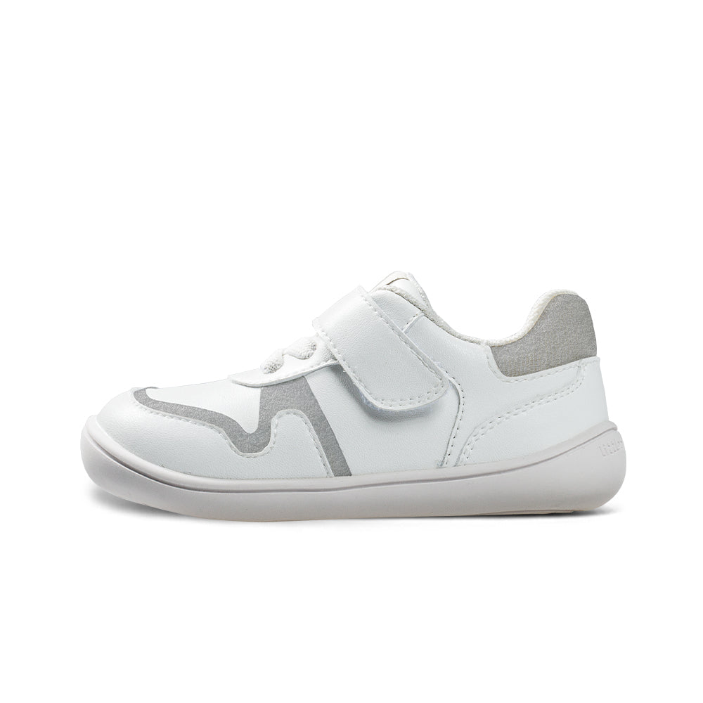 hophop soft sole non slip pre walker baby sneakers all white 1