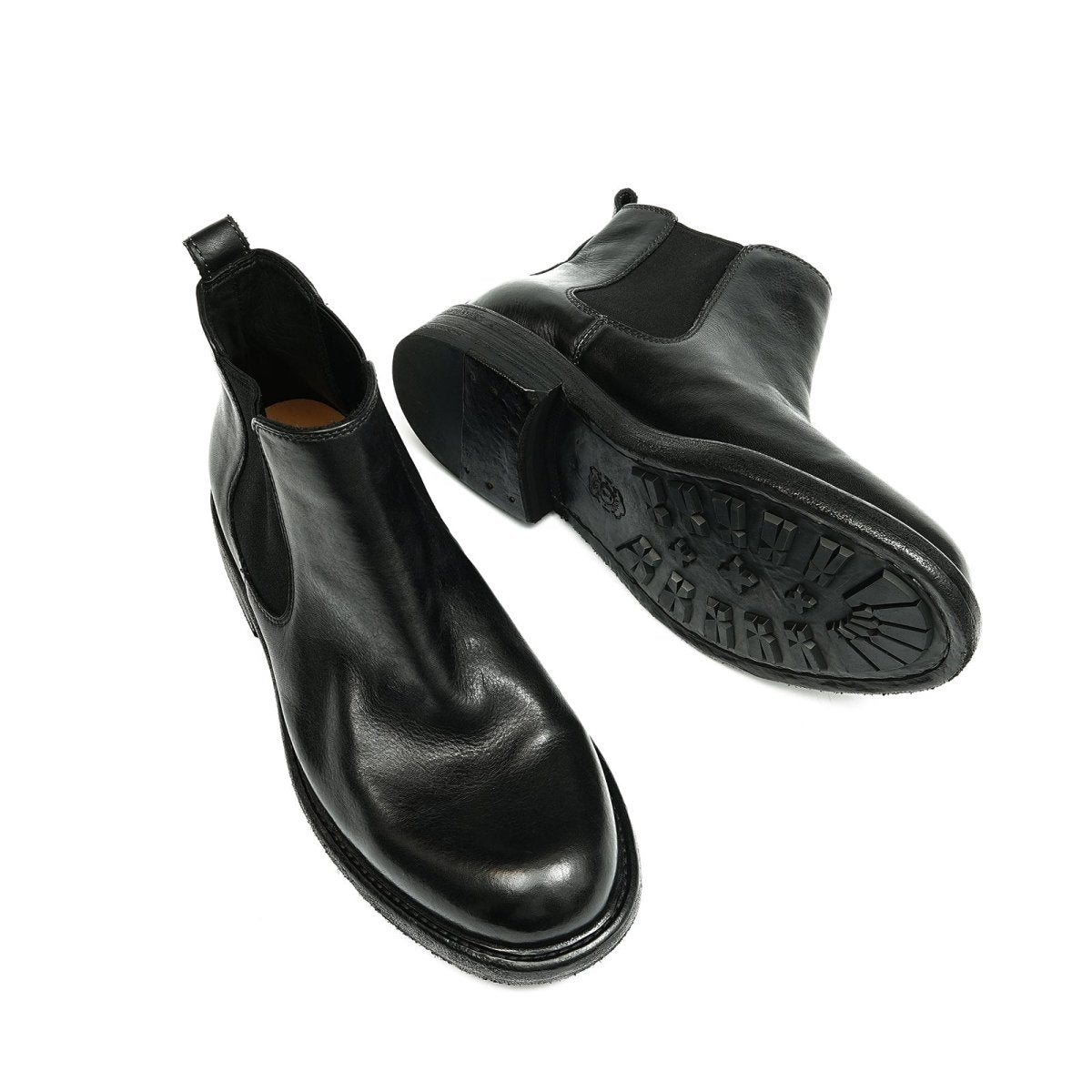 Horsehide Chelsea Boots Classic Ankle Boots for Men - 0cm