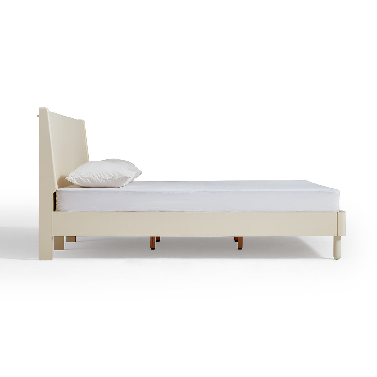 hotel bed with mattress set all white 11