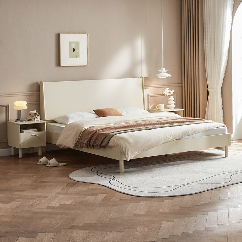 hotel bed with mattress set all white 2