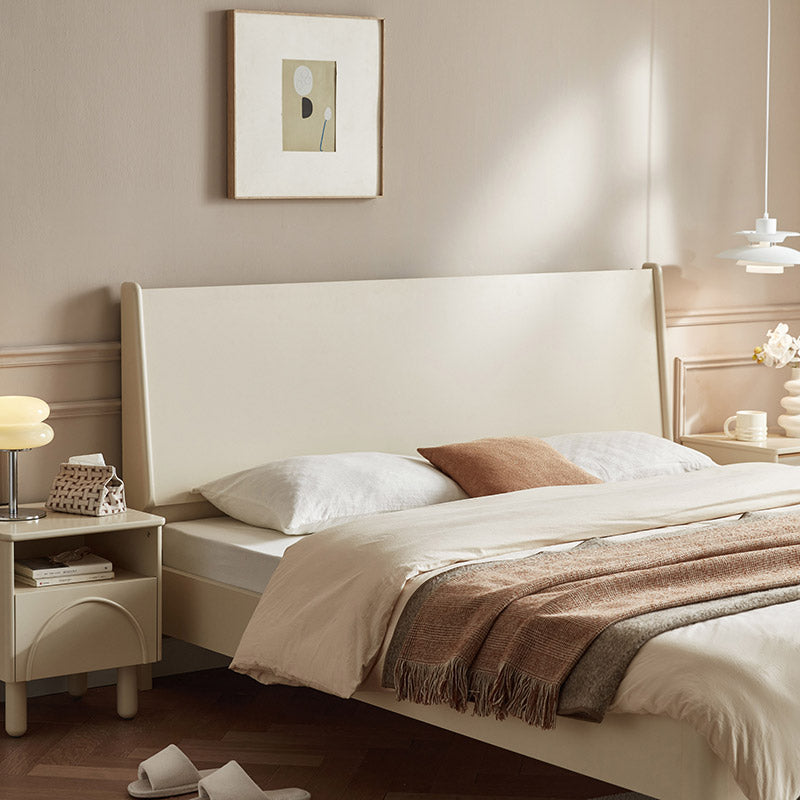 hotel bed with mattress set all white 4