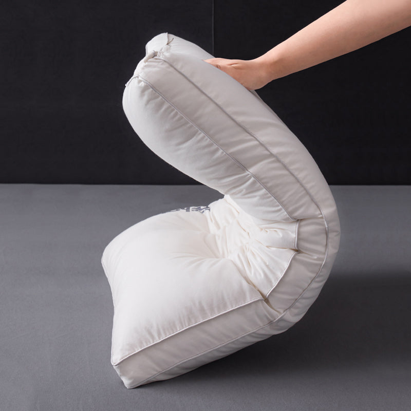 100% Cotton Hotel Grade Neck Support Pillow 2 Pack Set