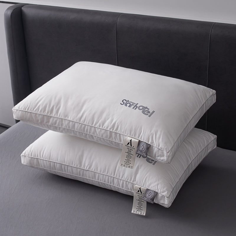 100% Cotton Hotel Grade Neck Support Pillow 2 Pack Set