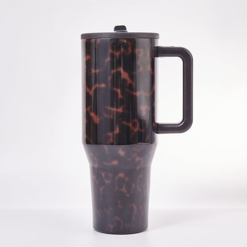 HydroJug Tortoise Shell Traveler Tumbler – Glossy Pattern Limited Edition - 0cm