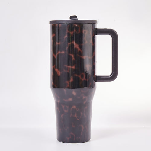 HydroJug Tortoise Shell Traveler Tumbler – Glossy Pattern Limited Edition