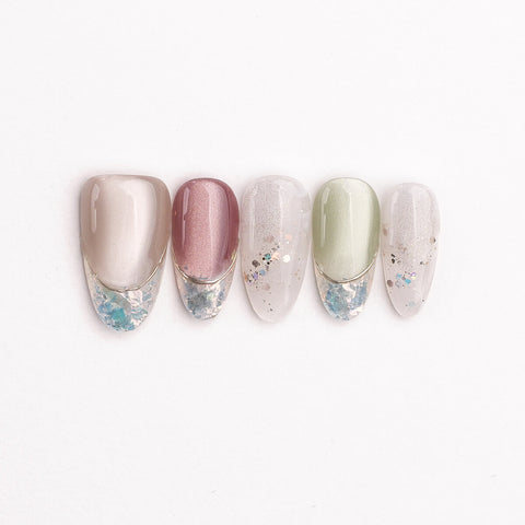 Ice Cream Scoop Press-On Nails