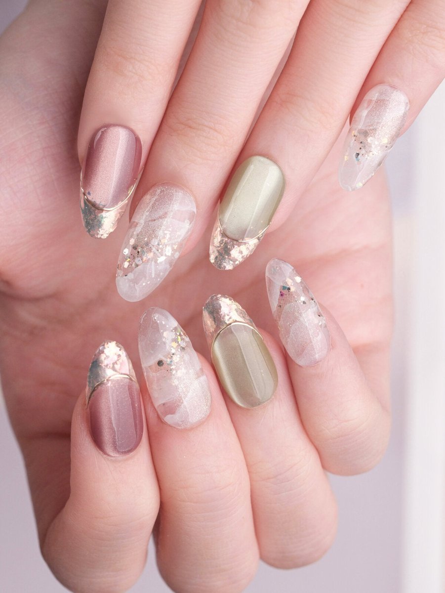 Ice Cream Scoop Press-On Nails