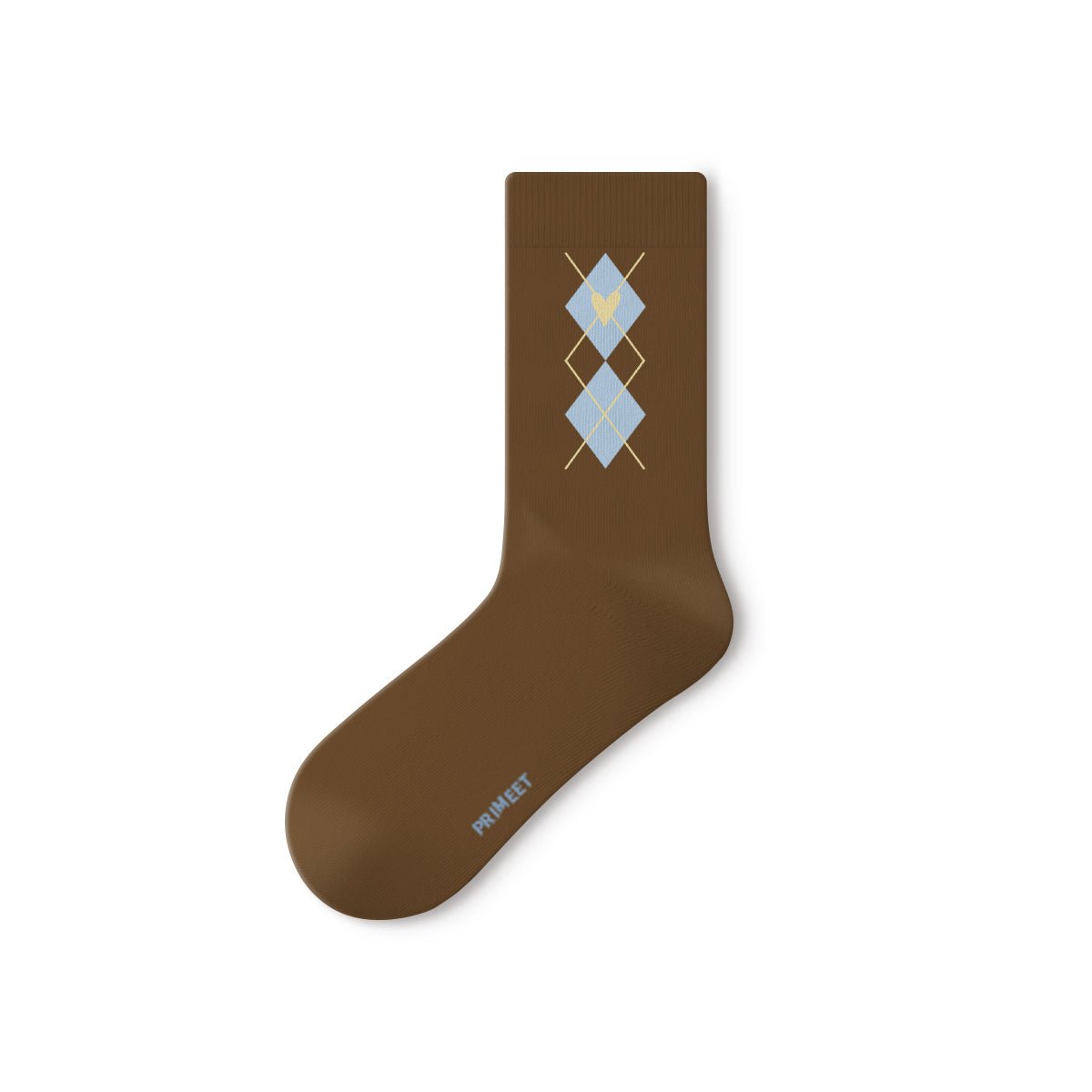 Illustrated Ribbon & Cherry Mid - Calf Socks – Women's 5 - Pair All - Season Crew Set
