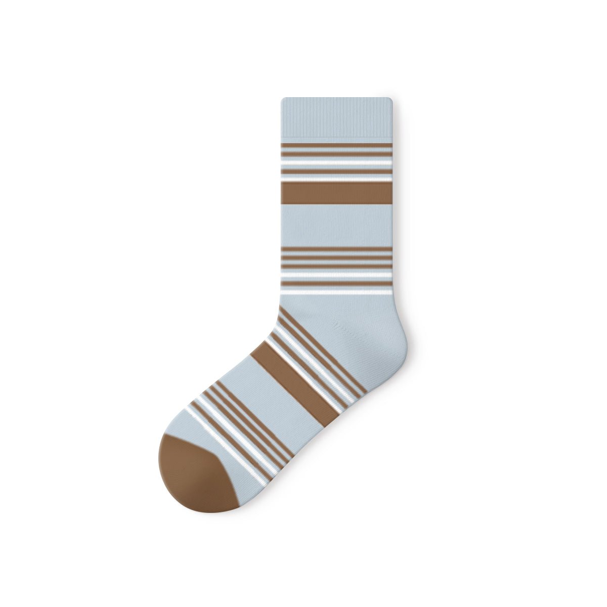 Illustrated Ribbon & Cherry Mid - Calf Socks – Women's 5 - Pair All - Season Crew Set