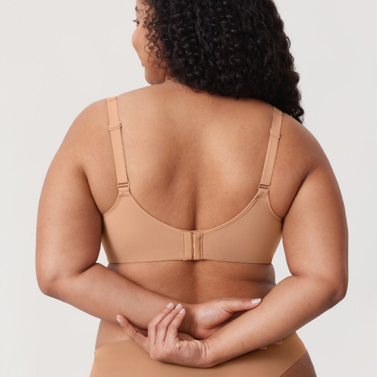 Inbarely Plus Seamless Full Coverage Underwire Bra