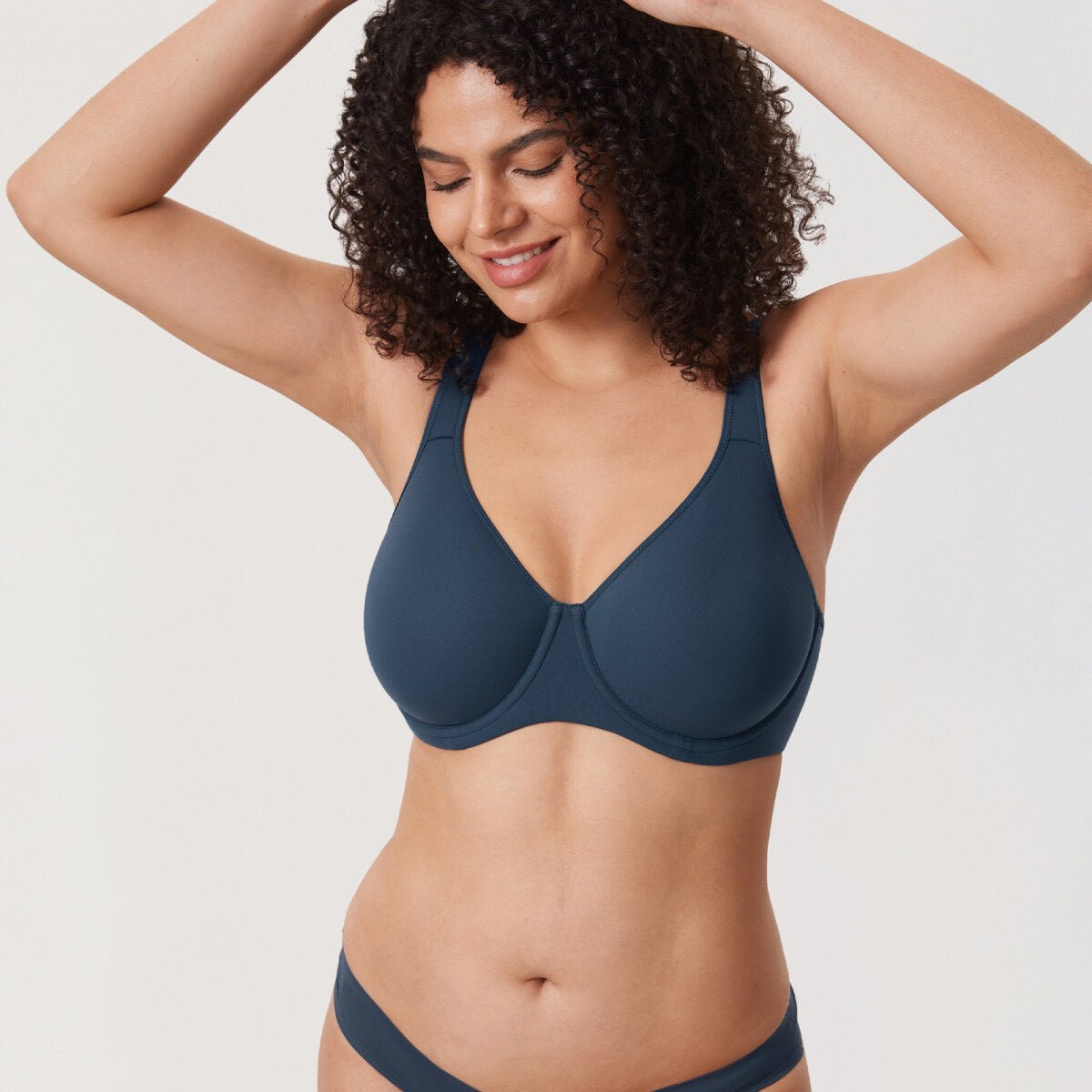 Inbarely Plus Seamless Full Coverage Underwire Bra