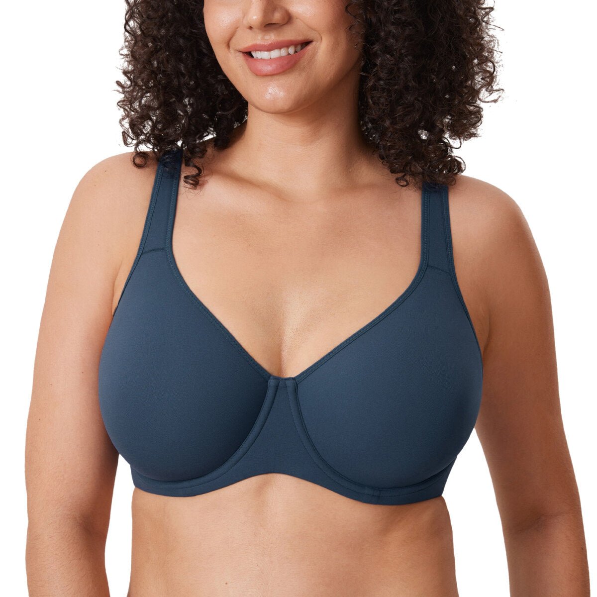 Inbarely Plus Seamless Full Coverage Underwire Bra