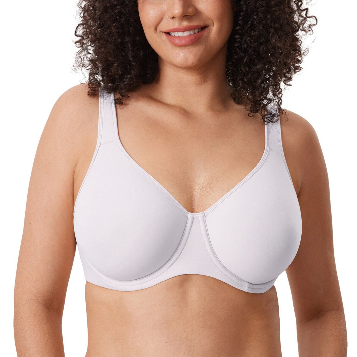 Inbarely Plus Seamless Full Coverage Underwire Bra