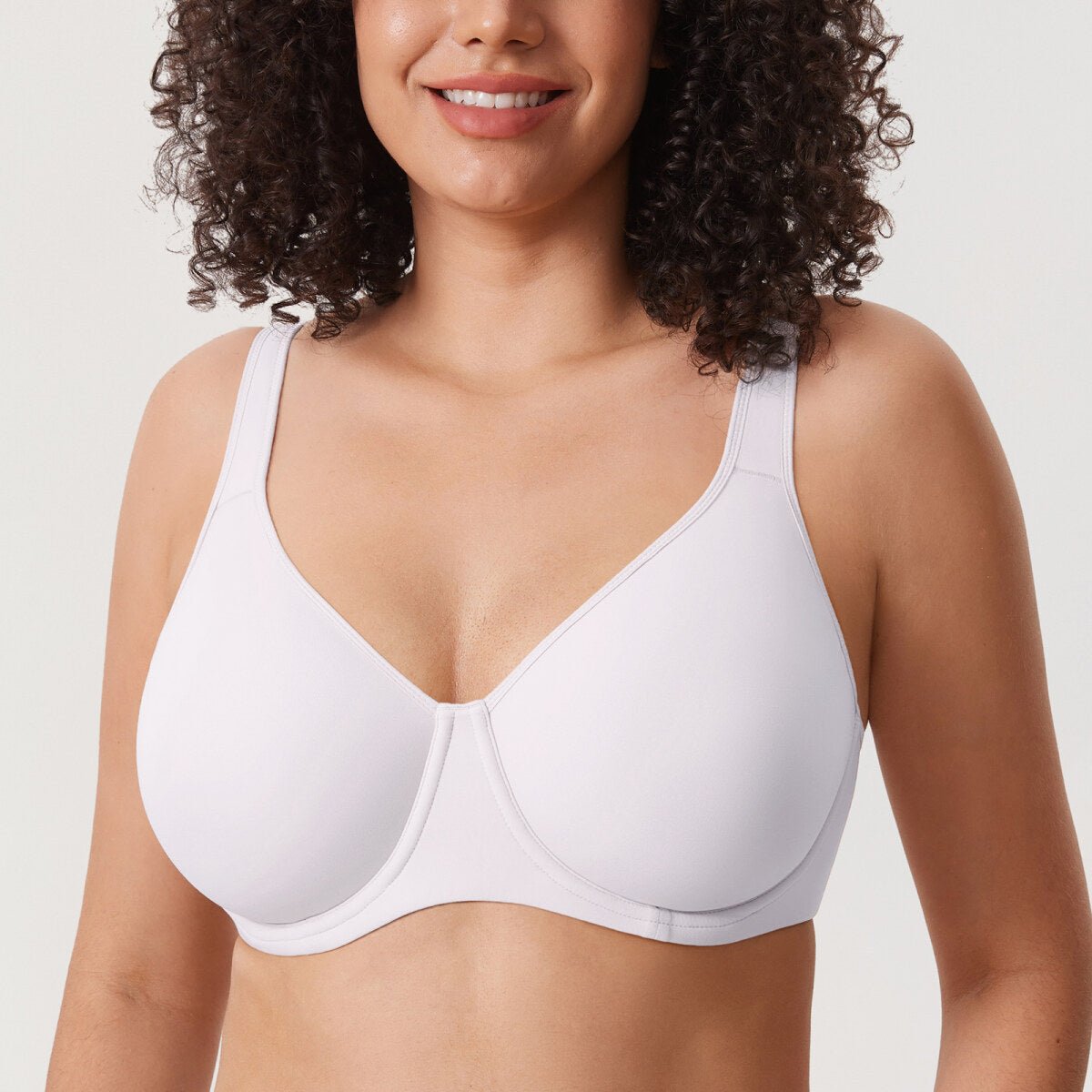 Inbarely Plus Seamless Full Coverage Underwire Bra
