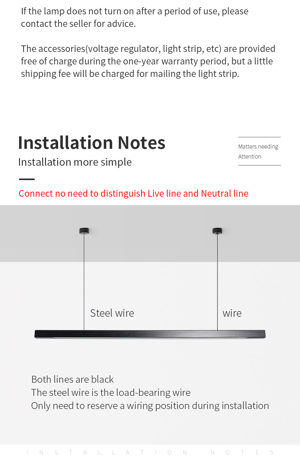 industrial beam pendant light all [black white] all 2