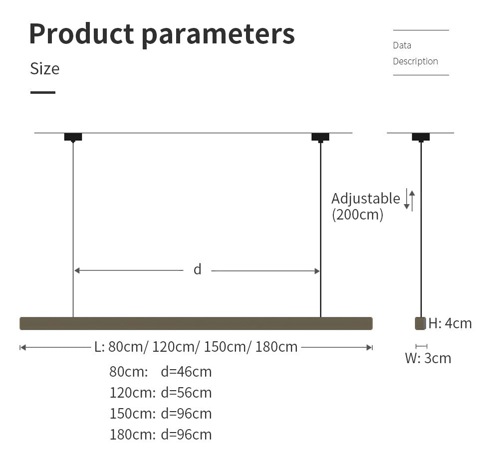 industrial beam pendant light all [black white] all 4