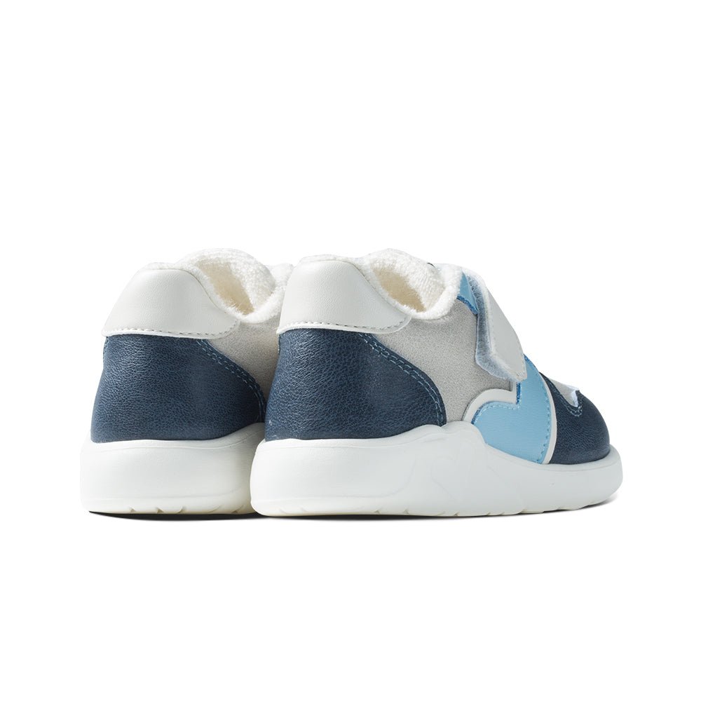 Innocently Soft Sole Non - Slip Pre - walker Blue Baby Sneakers - 0cm