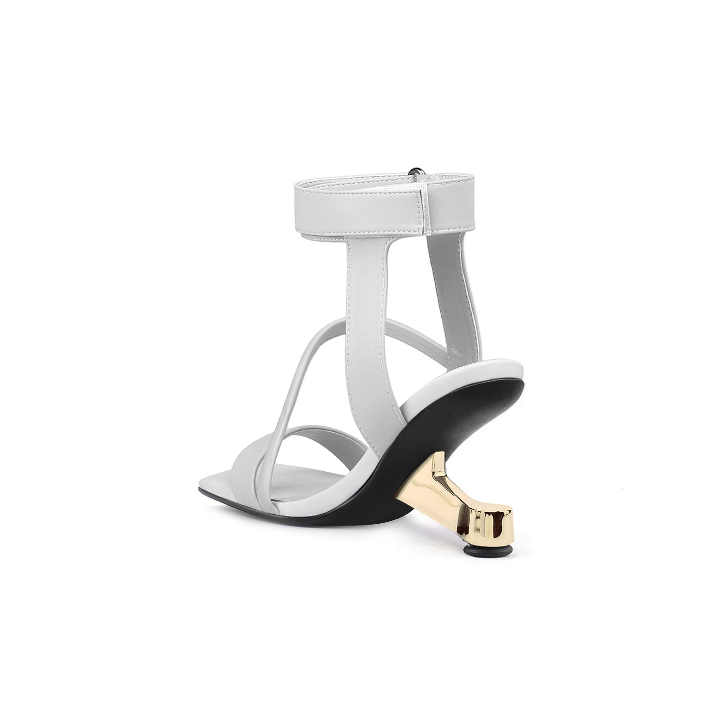 intertwined ankle strap sandals all ash 4