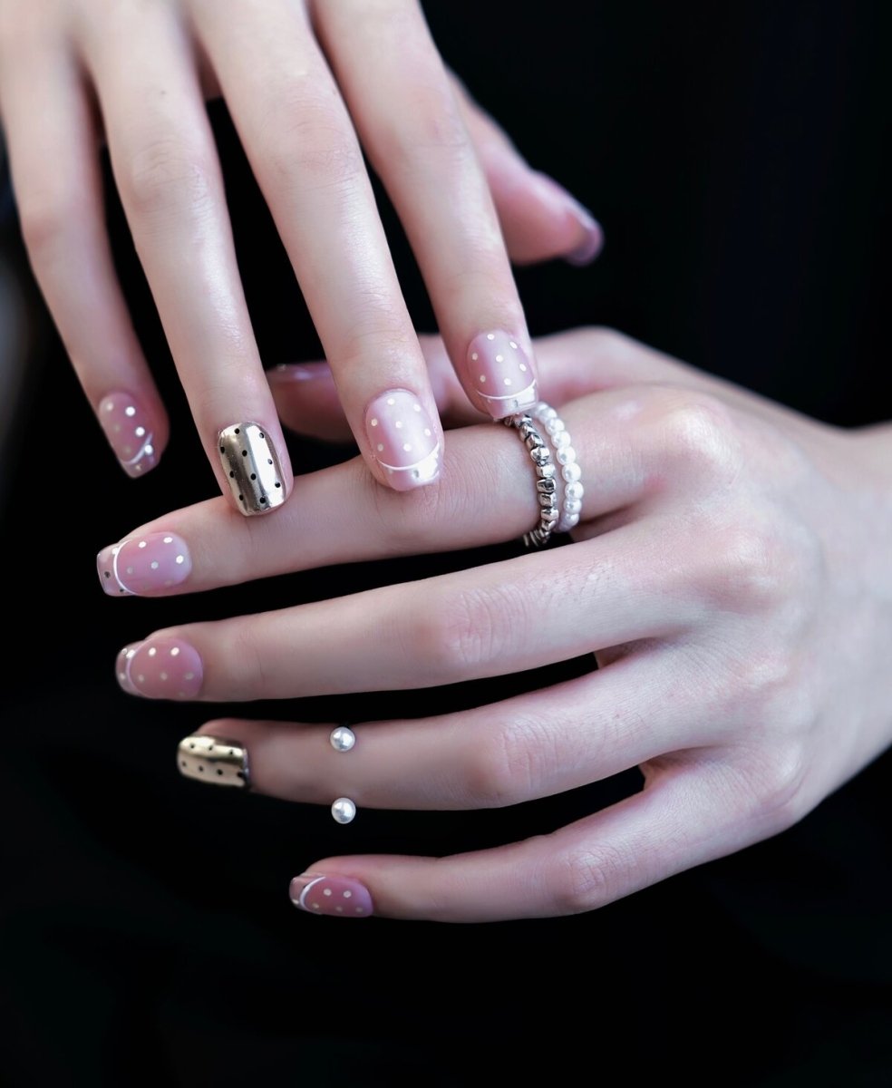Island Diary Sheer Pink Press-On Nails