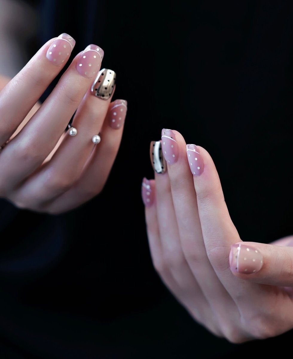 Island Diary Sheer Pink Press-On Nails