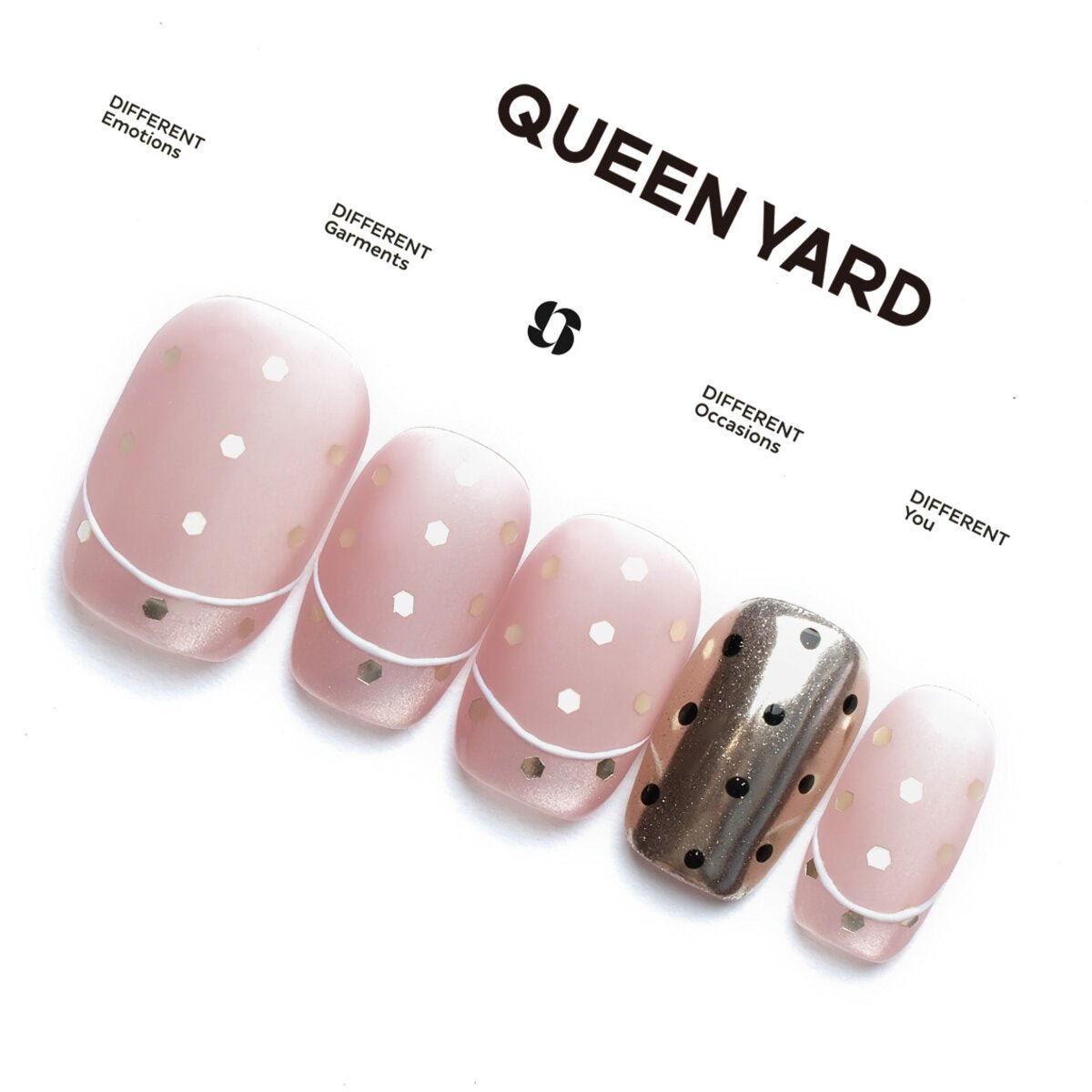Island Diary Sheer Pink Press-On Nails