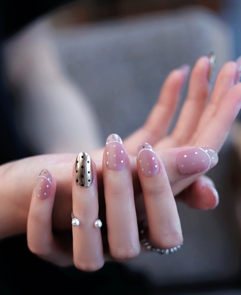 Island Diary Sheer Pink Press-On Nails