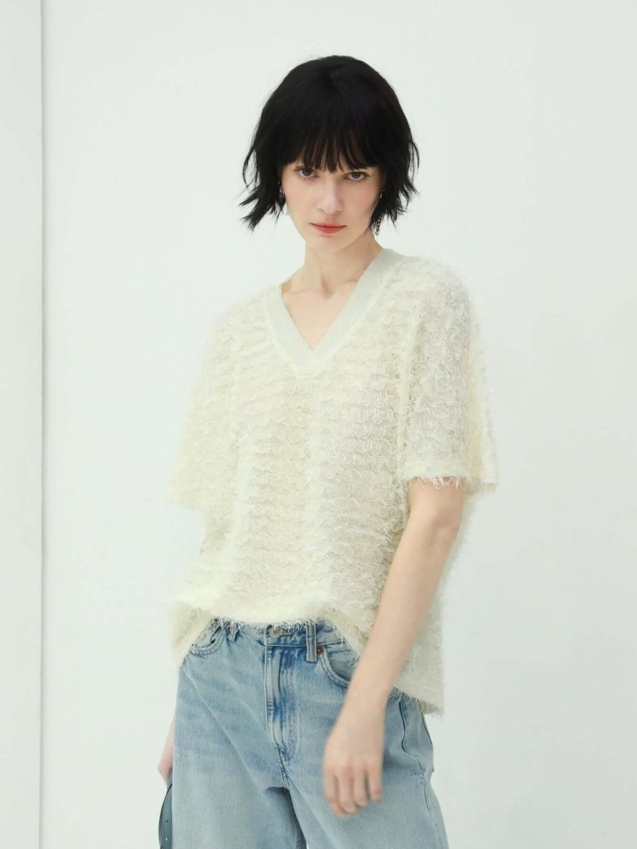 ivory blossom blouse all ivory 2