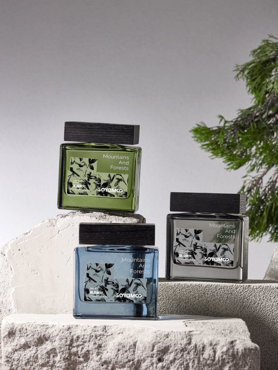 Jade Dew Evening Breeze Forest Square Reed Diffuser – 100ml