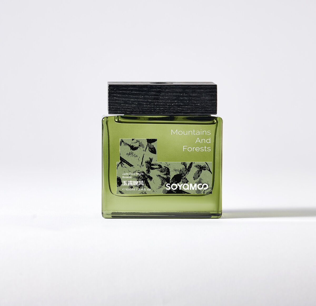 Jade Dew Evening Breeze Forest Square Reed Diffuser – 100ml