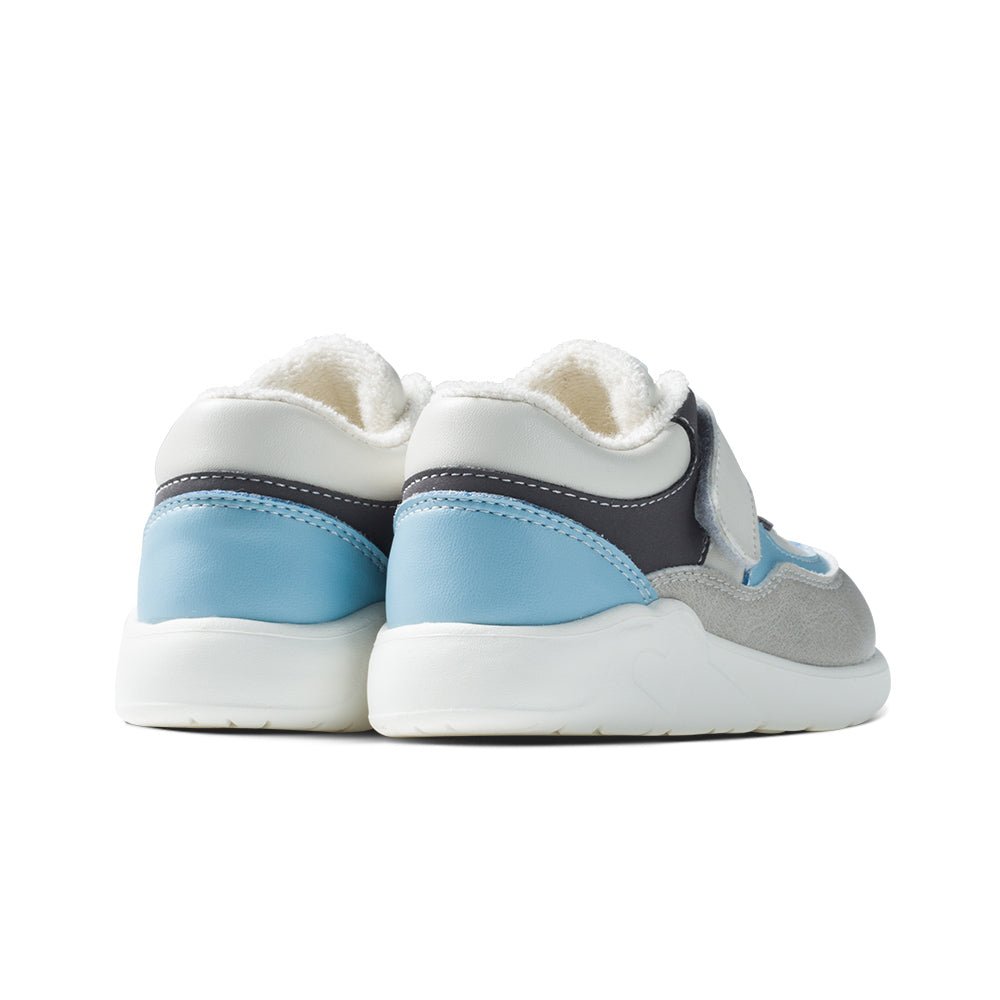 jolly playground soft sole non slip pre walker sneakers all blue 4
