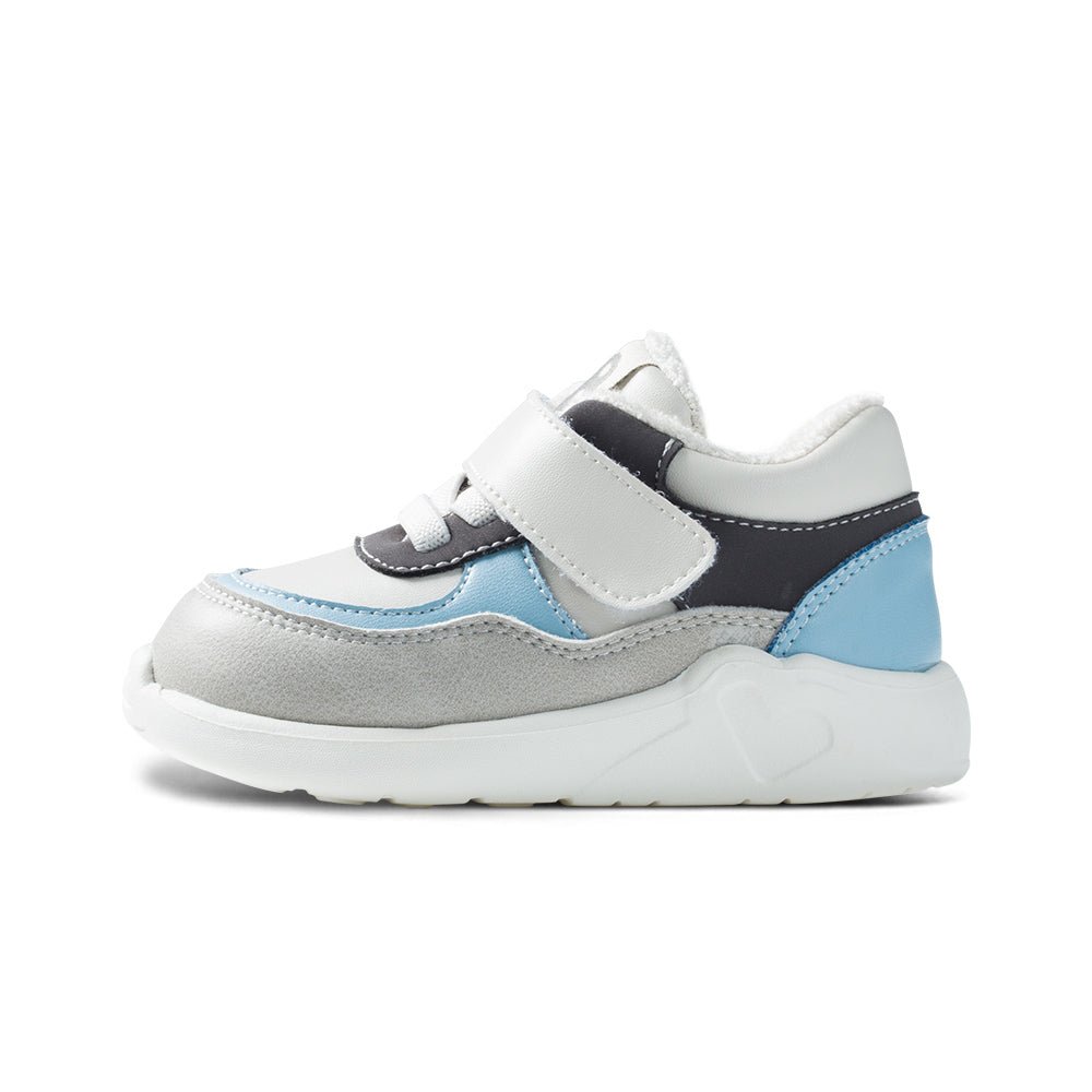jolly playground soft sole non slip pre walker sneakers all blue 1