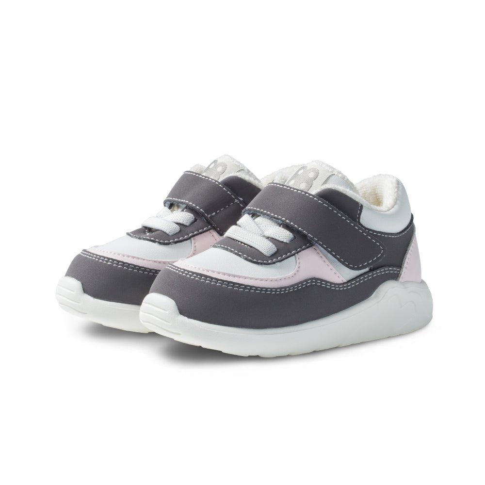 jolly playground soft sole non slip pre walker sneakers all pink 3