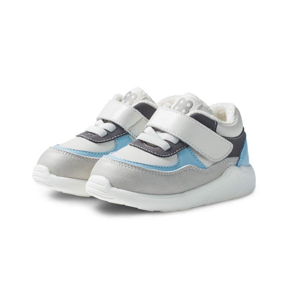jolly playground soft sole non slip pre walker sneakers all blue 3
