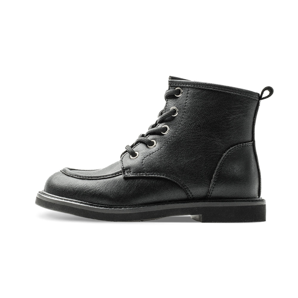 kangaroo land non slip kids outdoor boots all black 1