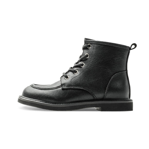 kangaroo land non slip kids outdoor boots all black 1