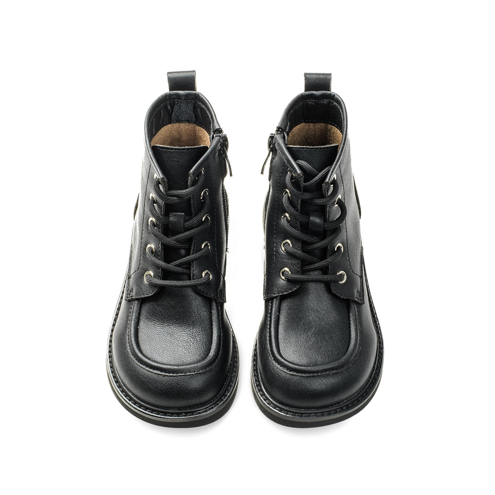 kangaroo land non slip kids outdoor boots all black 5