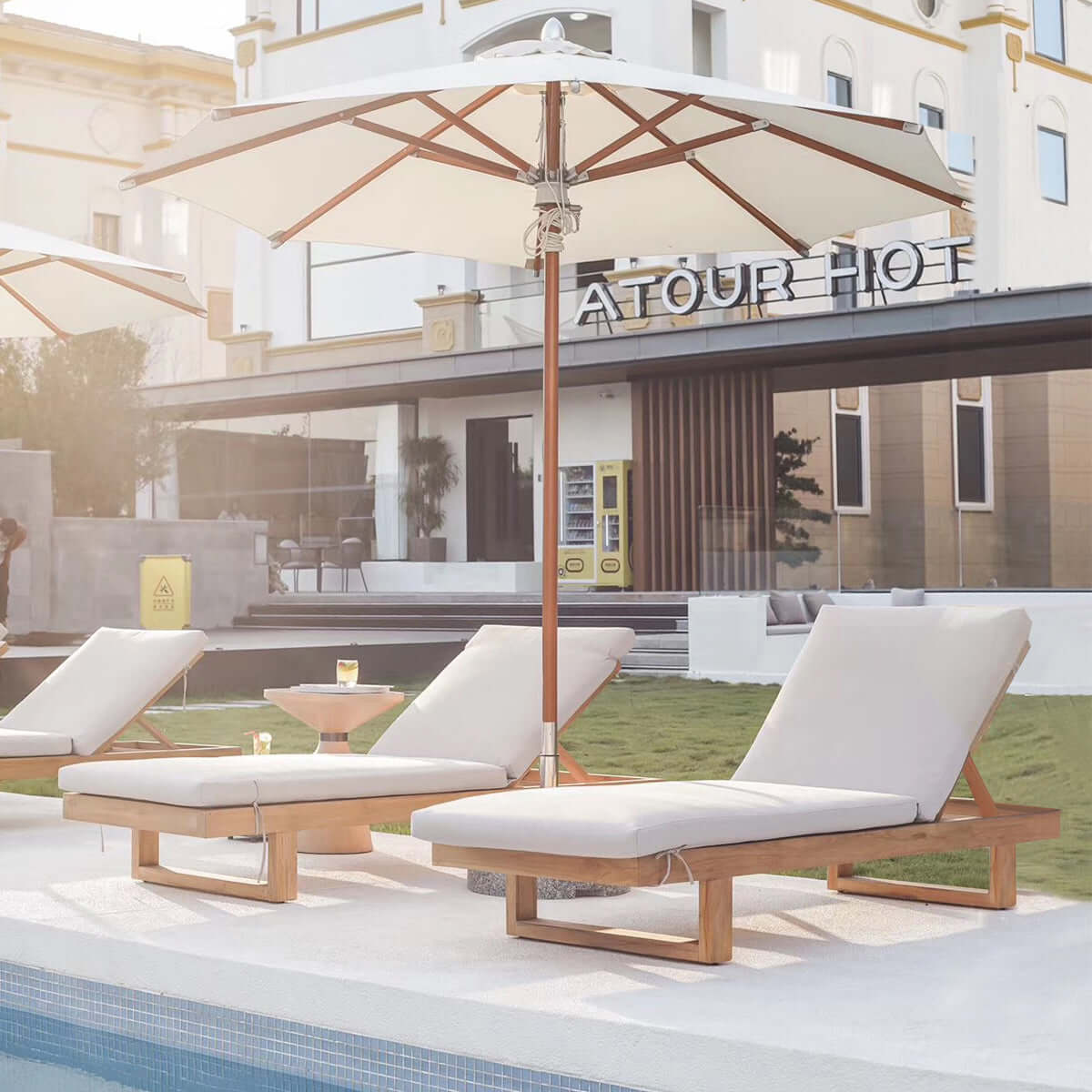 kapu teak sun lounger all 1