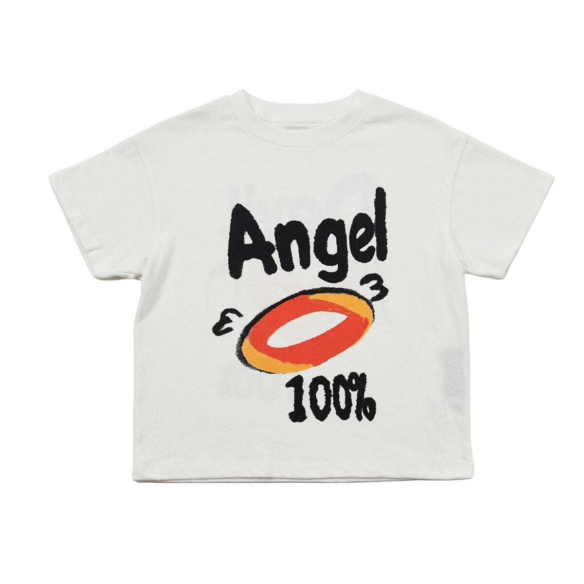 Kids Angel Devil Graphic T-Shirt – Screen-Printed Oversized Everyday Tee