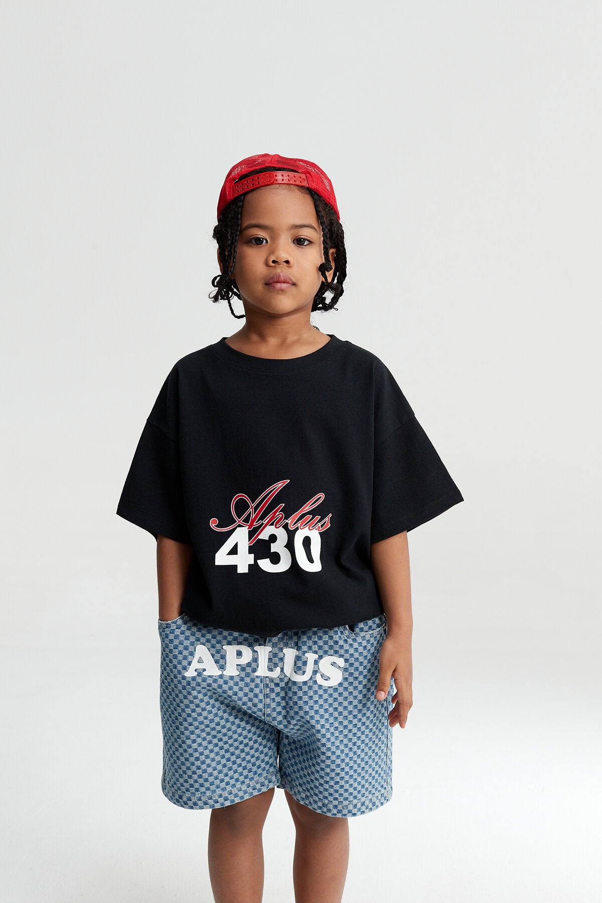 Kids Aplus 430 Dove Graphic T-Shirt – Screen-Printed Oversized Everyday Tee